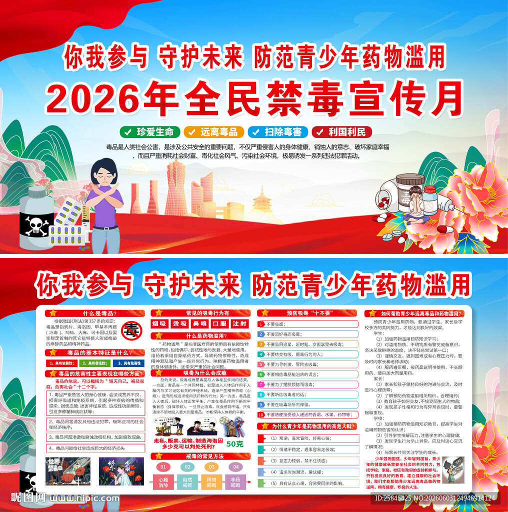 2026年全民禁毒宣传月