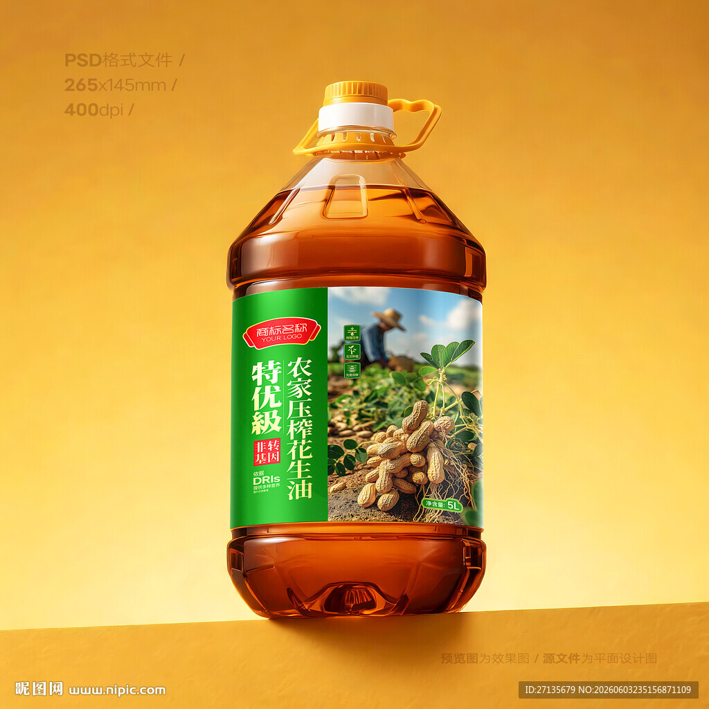 花生油包装