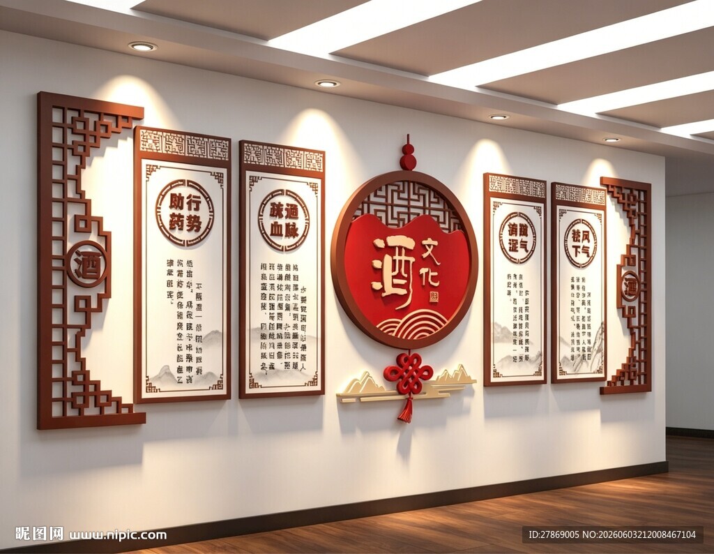 烧烤酒店餐饮馆农庄文化墙展板