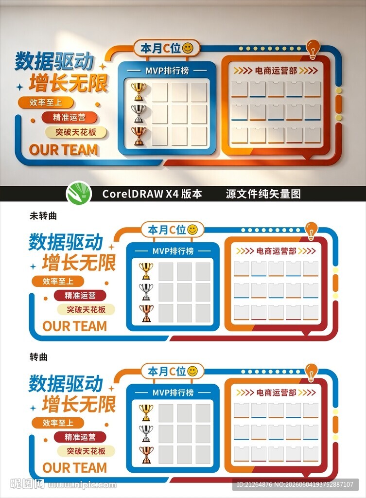 数据驱动增长无限文化墙