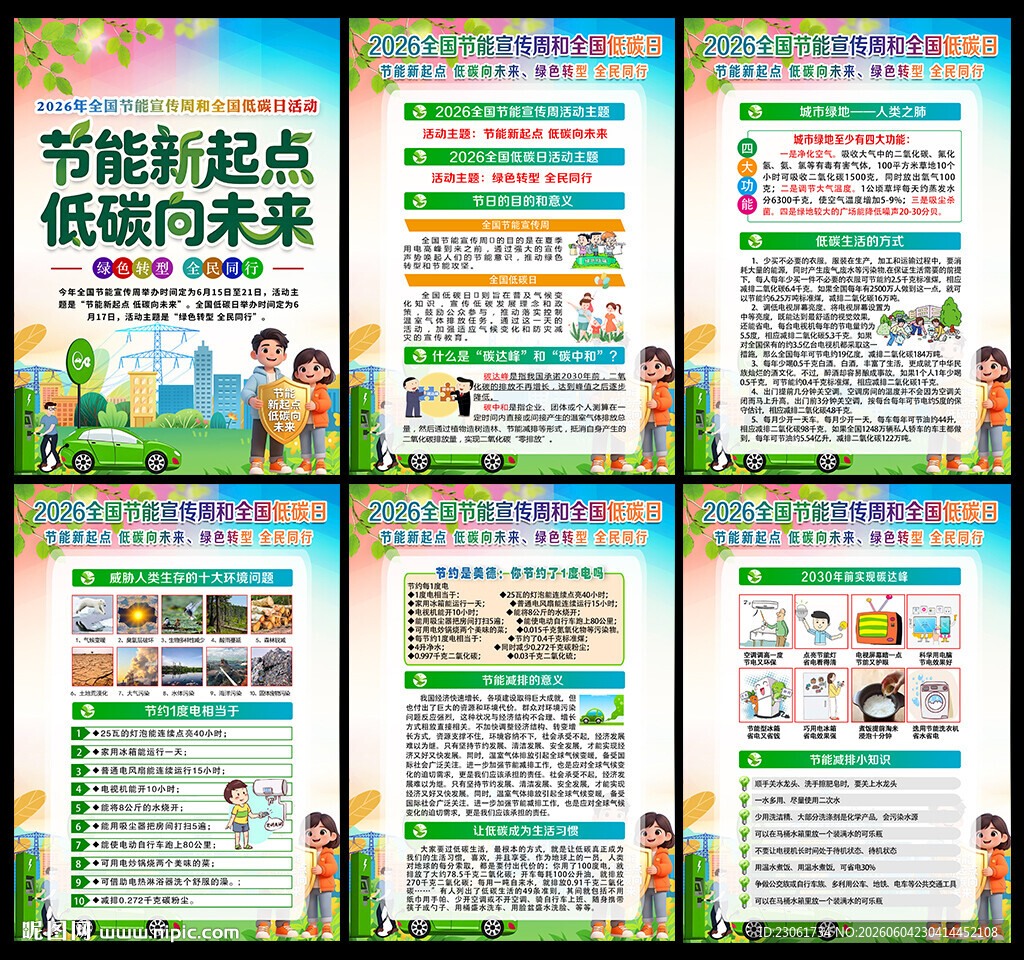 2026节能宣传周展板