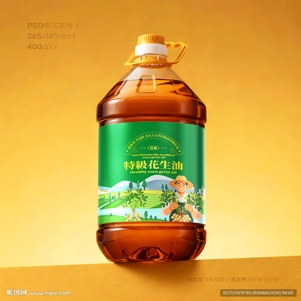 花生油包装