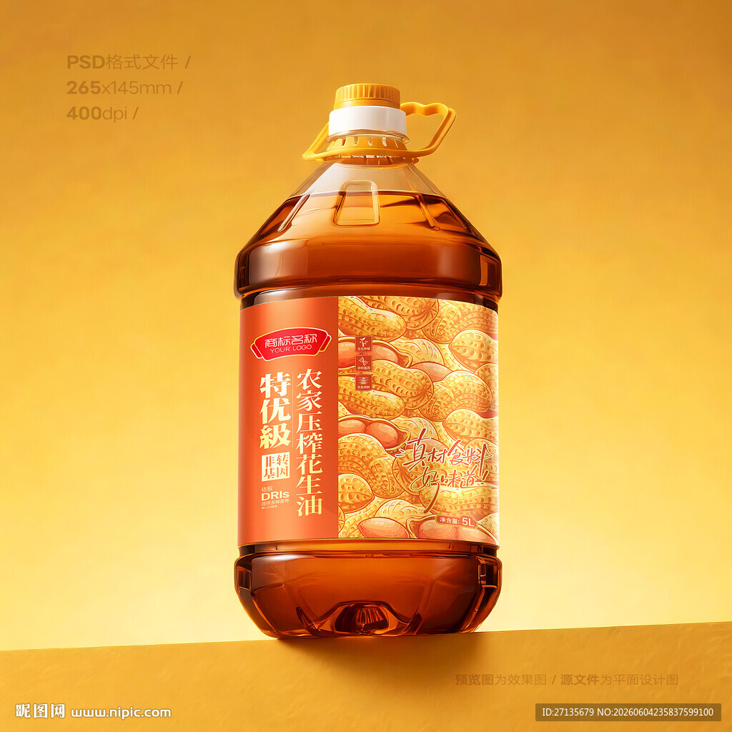 花生油包装