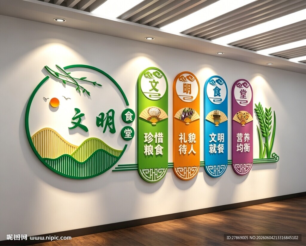 餐厅文化墙