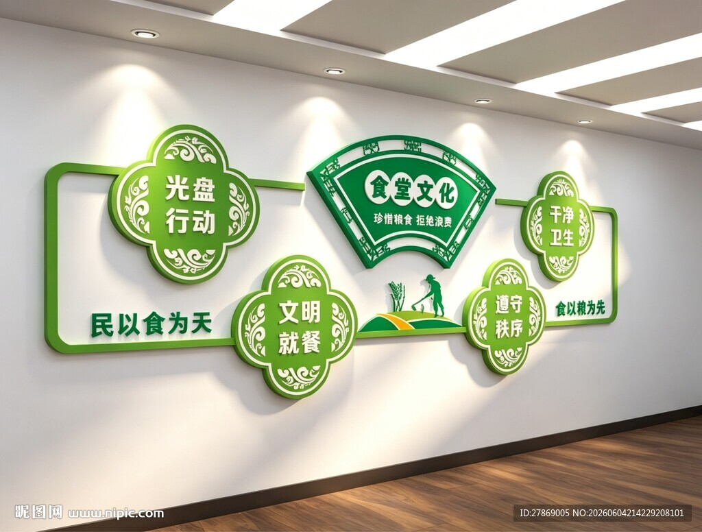 食堂文化墙