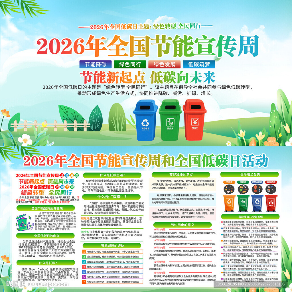 2026年全国节能宣传周 
