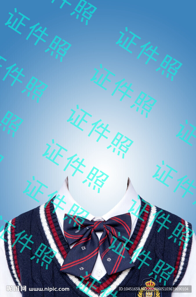 学院风制服上衣展示