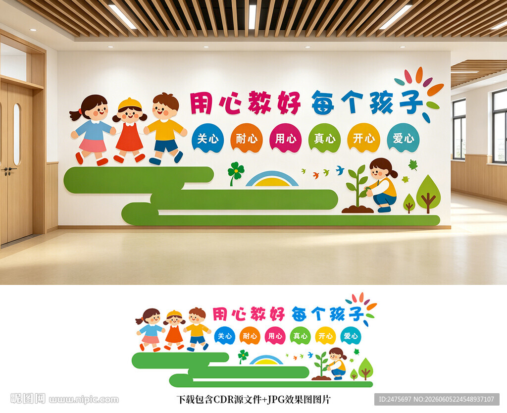 幼儿园文化墙