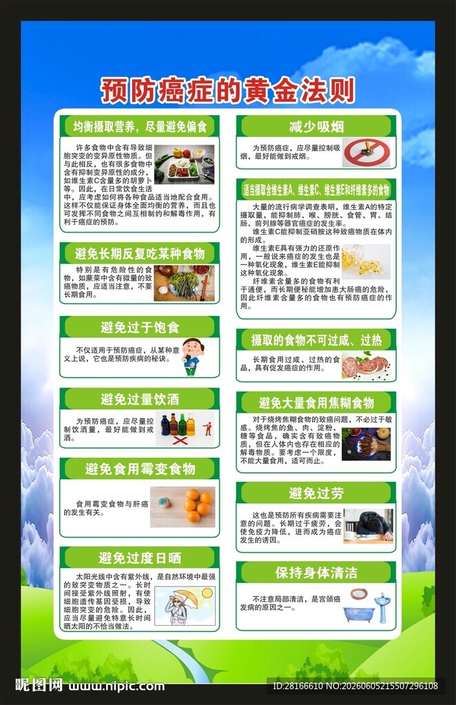 癌症日海报