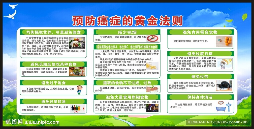 癌症日宣传栏