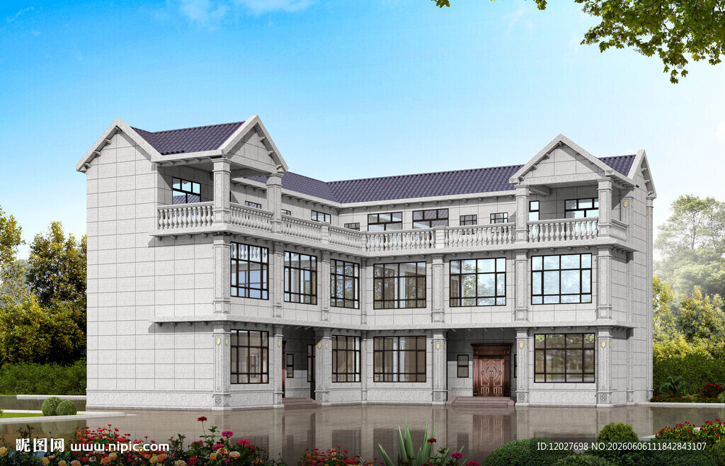 现代风格三多层独栋住宅