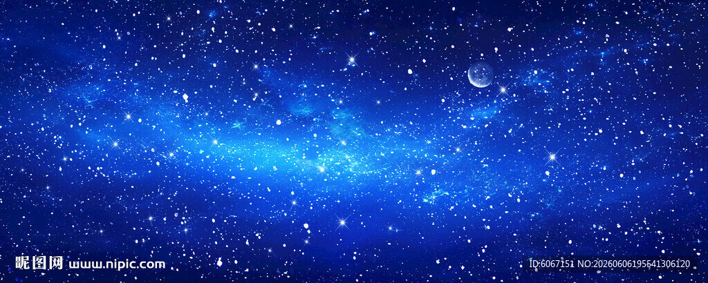 巨幅宇宙星空背景图