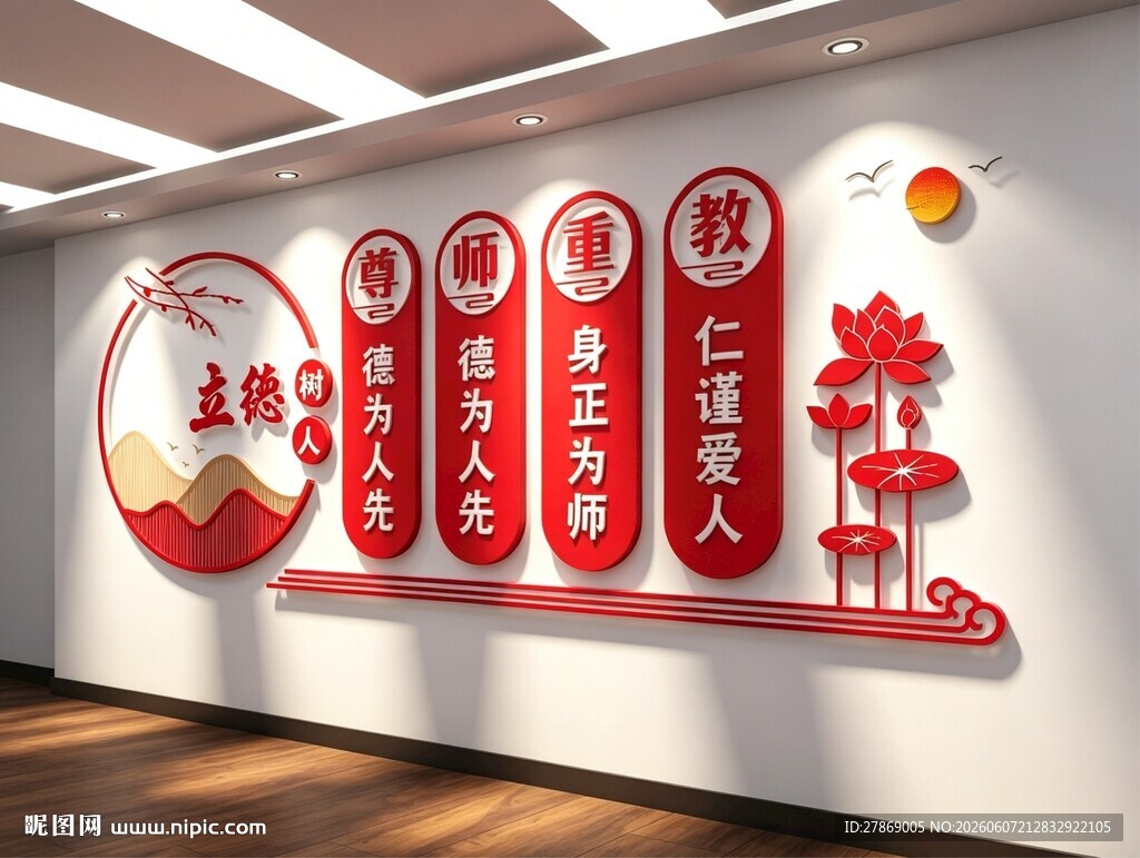 老教师办公室文化墙