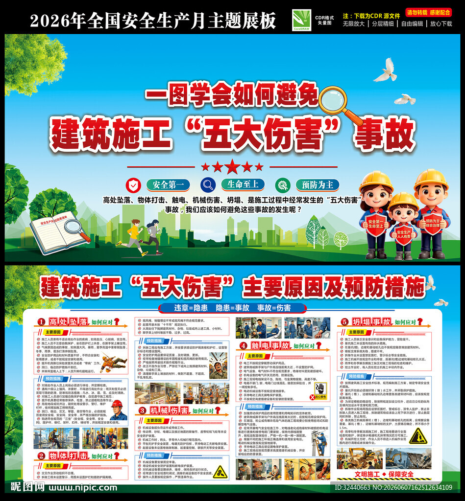 建筑施工五大伤害及预防
