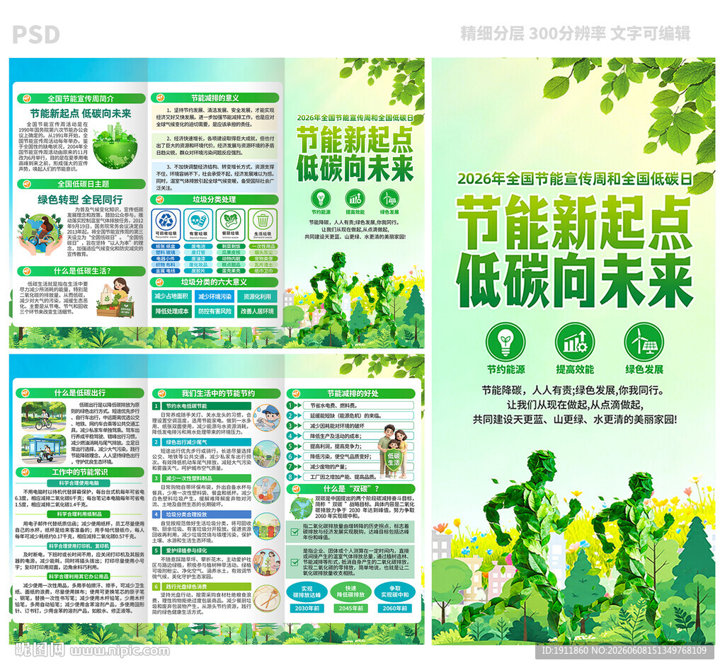 2026节能宣传周三折页