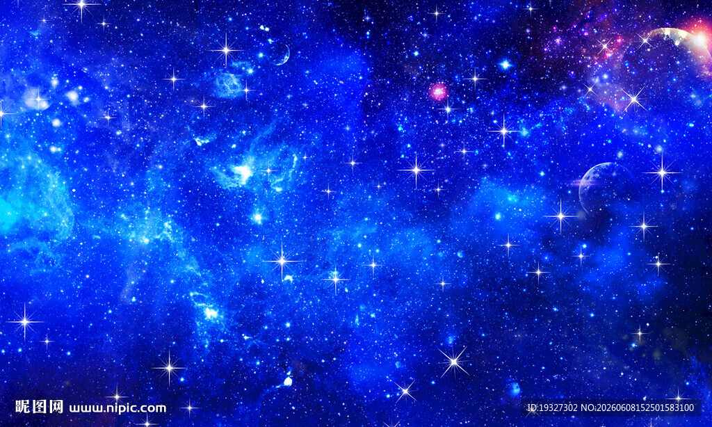 星空图璀璨星空