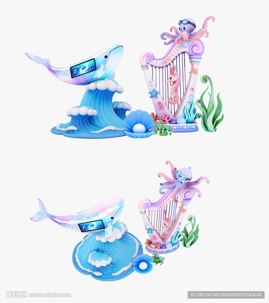 海洋美陈设计