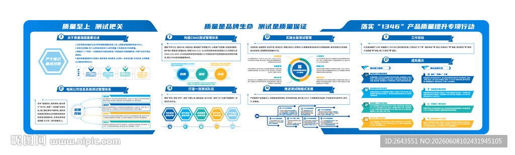 企业展厅科技简介品牌文化墙