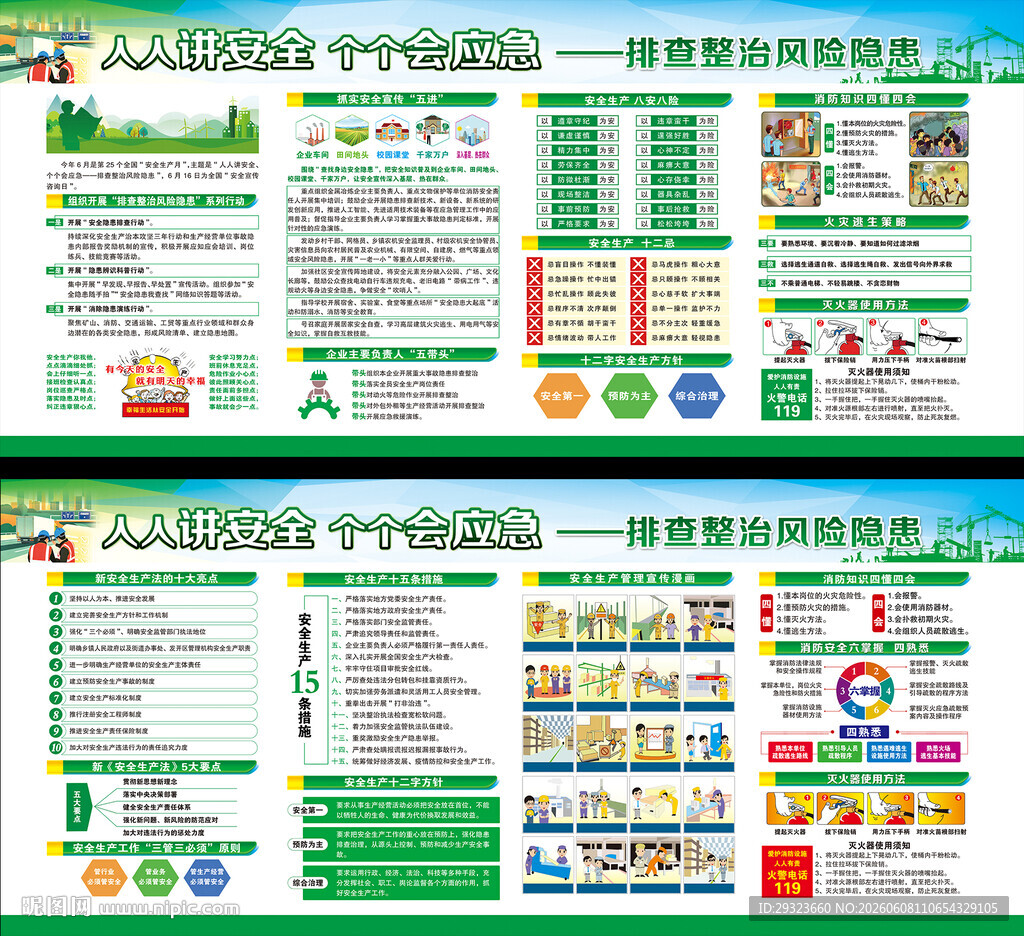 安全生产展板