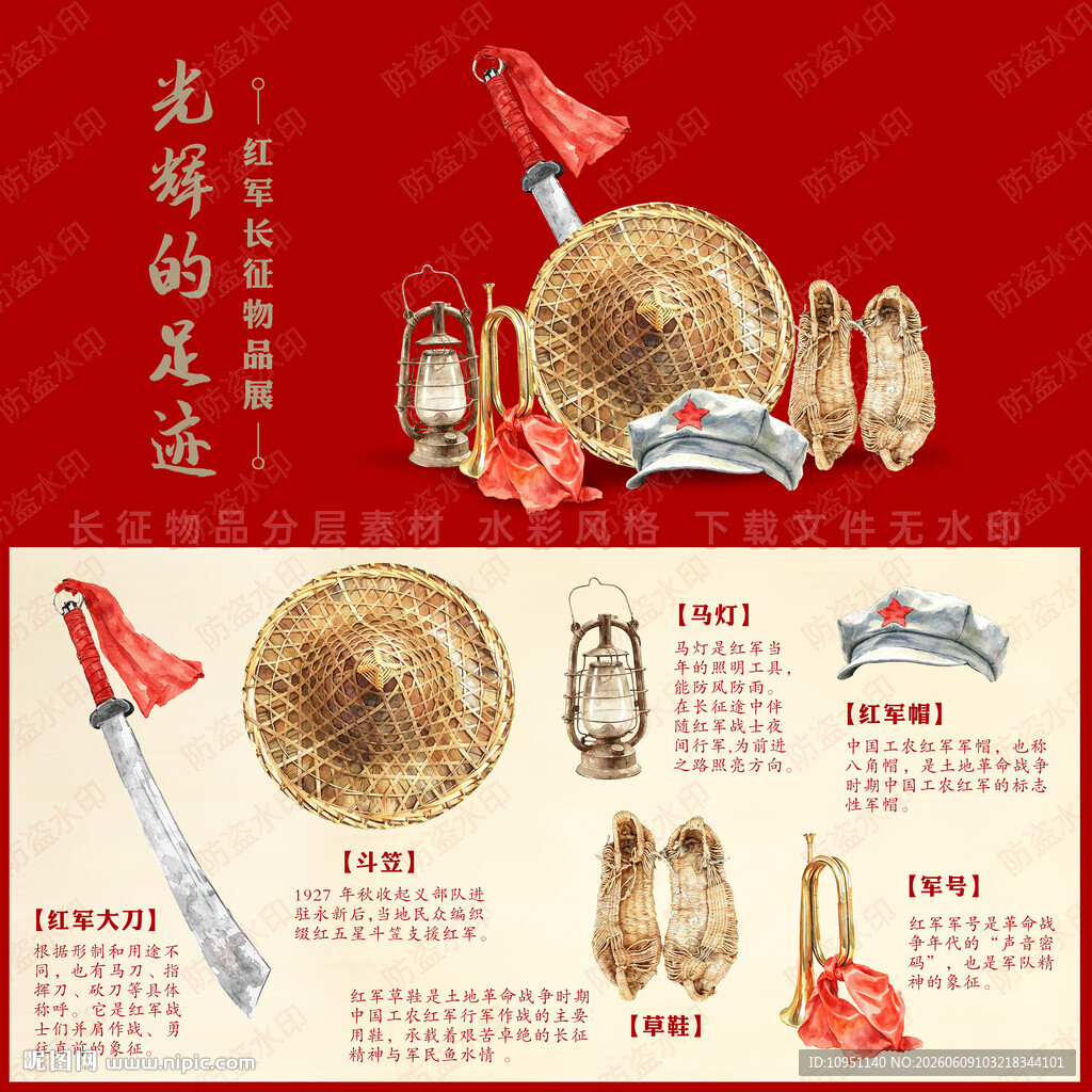 长征精神 物品展