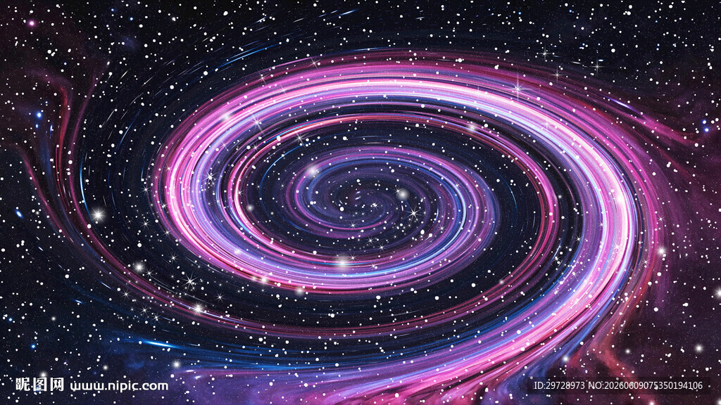 梦幻星空宇宙旋涡