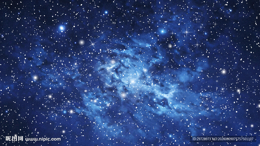 蓝色星空