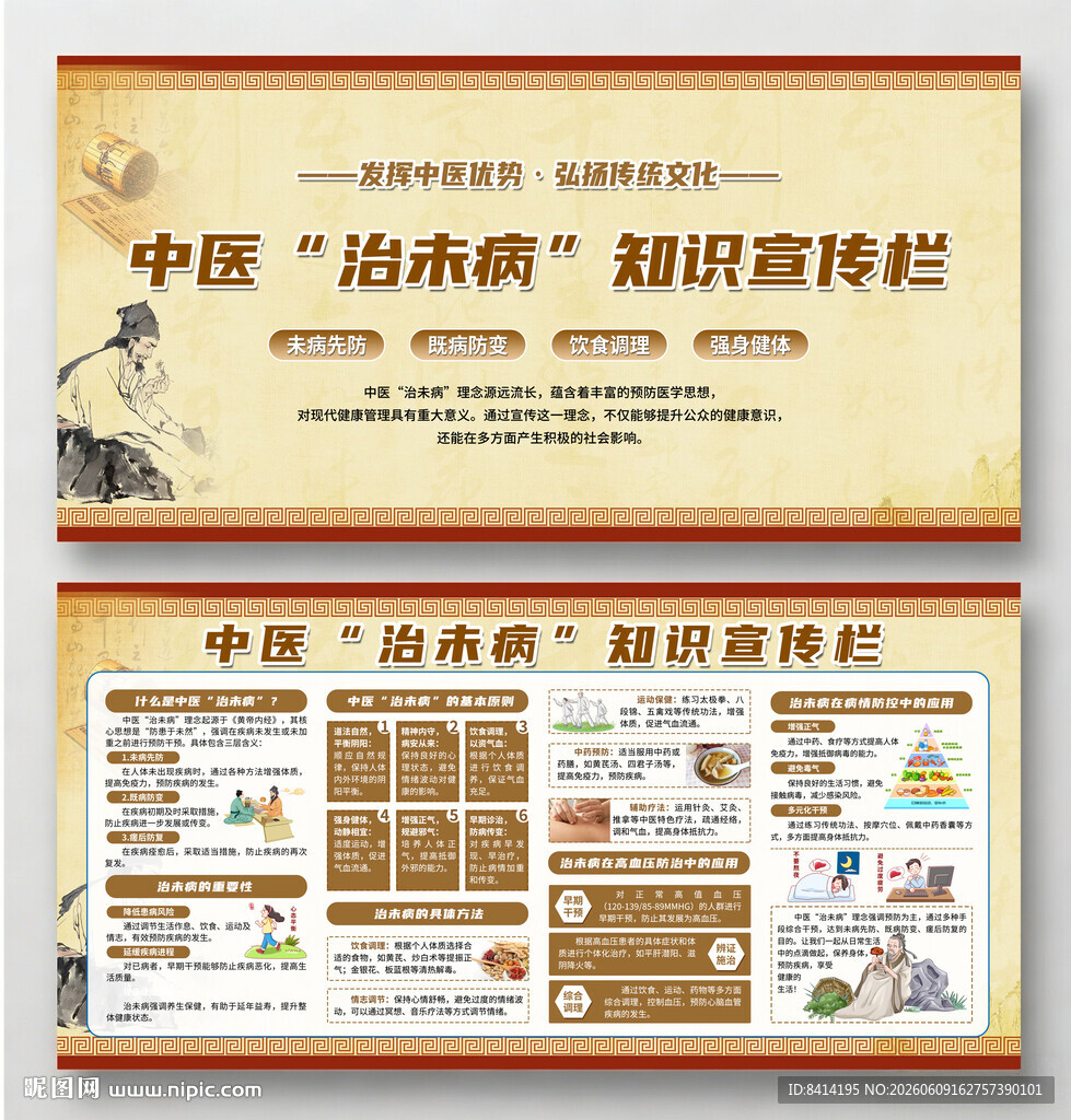 中医治未病宣传栏