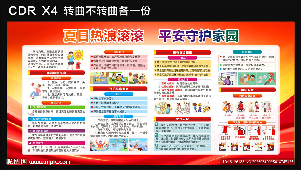 夏季高温安全