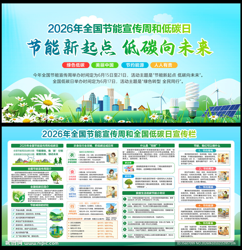 2026年全国节能宣传周