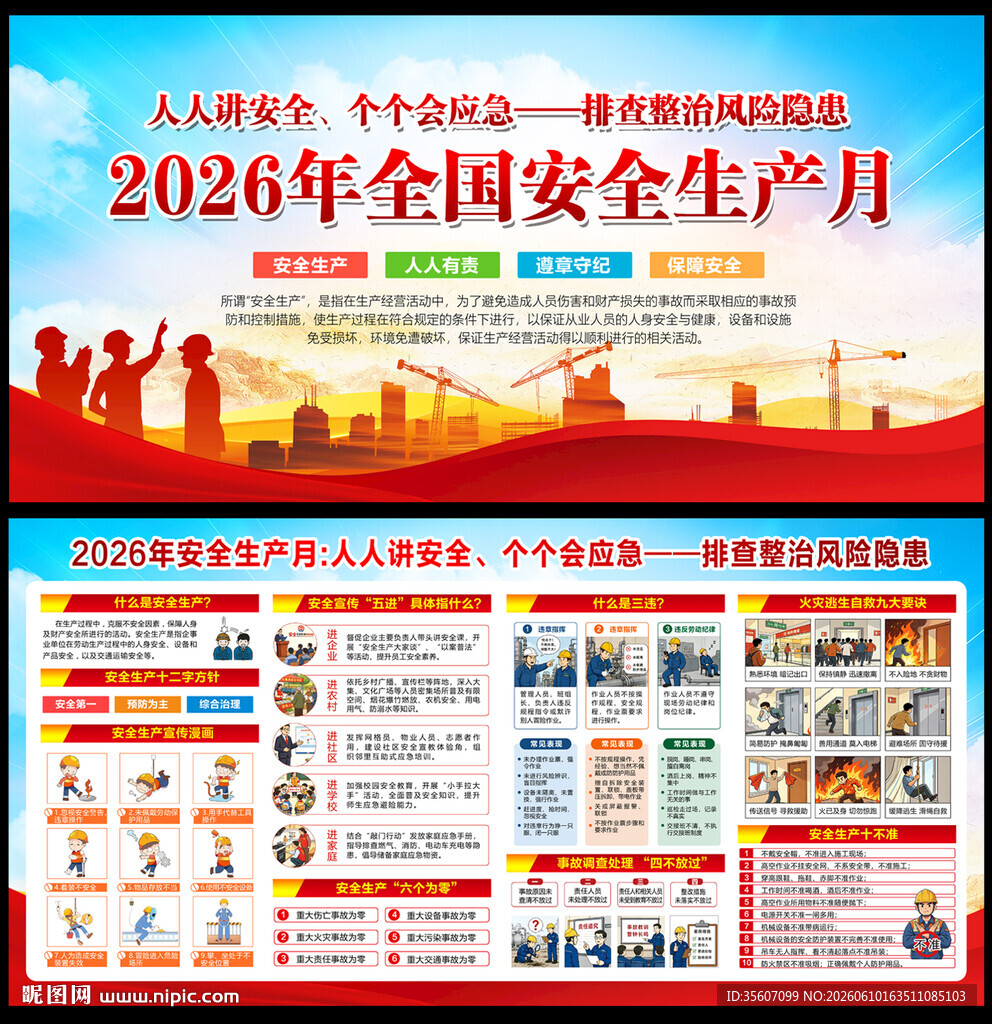 2026安全生产宣传栏