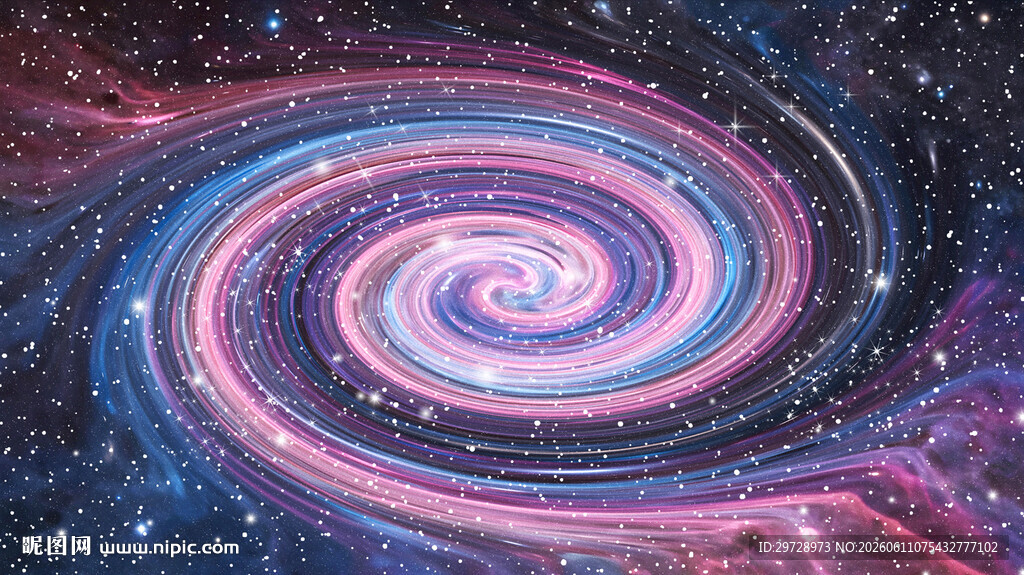 唯美星空旋涡宇宙