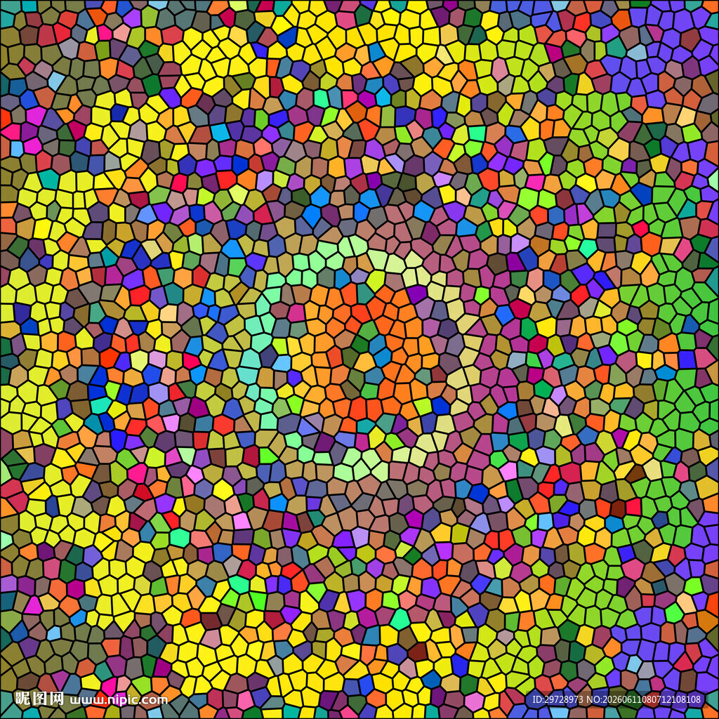 彩色染色玻璃