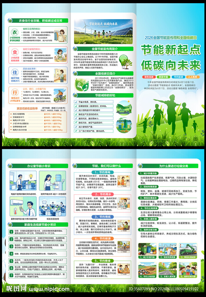2026节能宣传周三折页