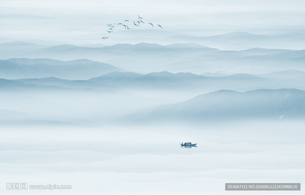 意境山水画