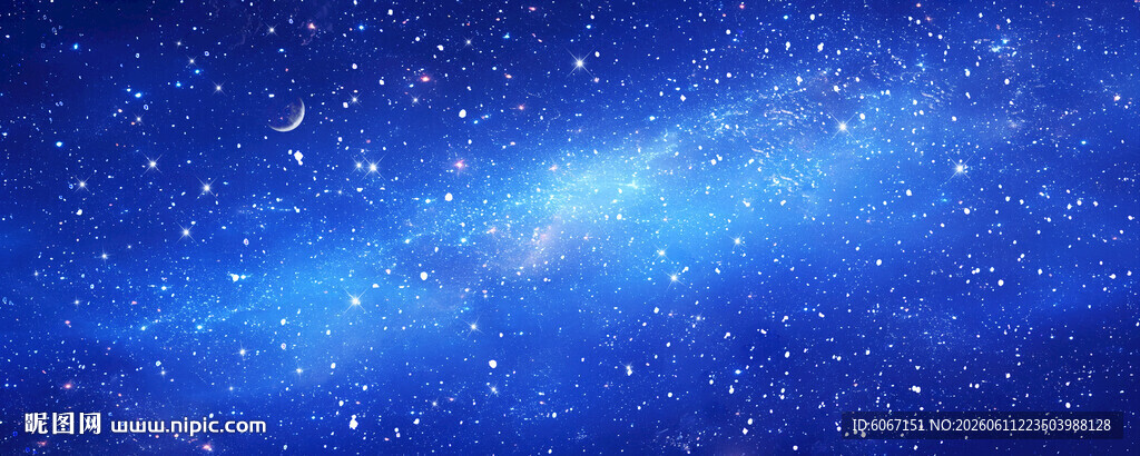 银河宇宙星空背景图