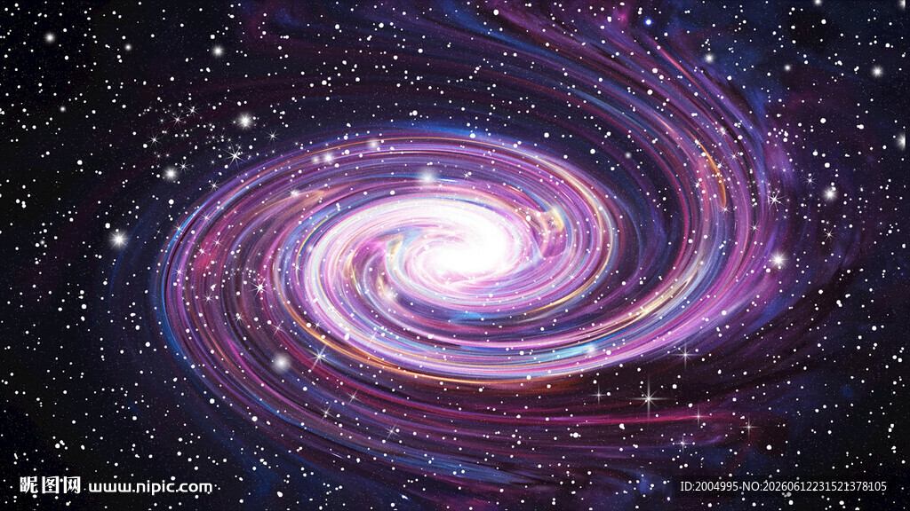 绚彩旋涡星空