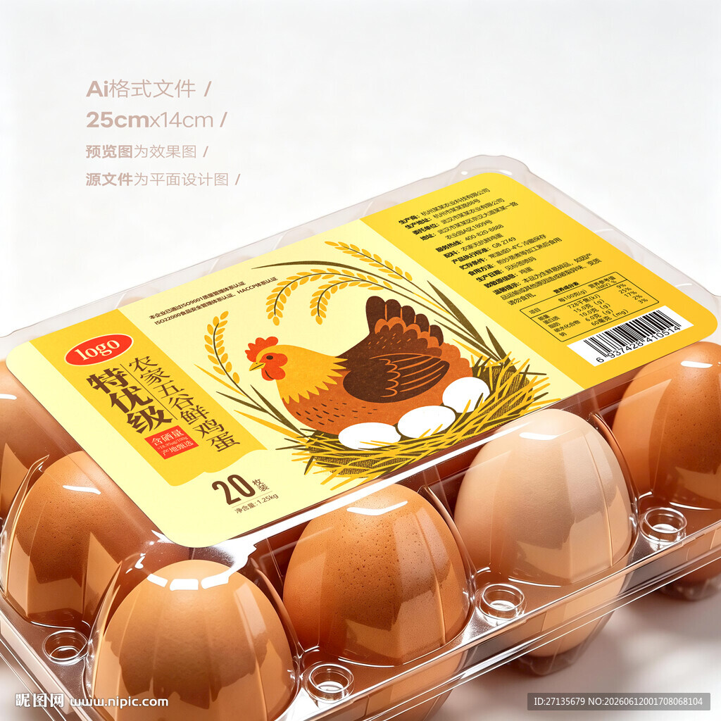 鸡蛋标签