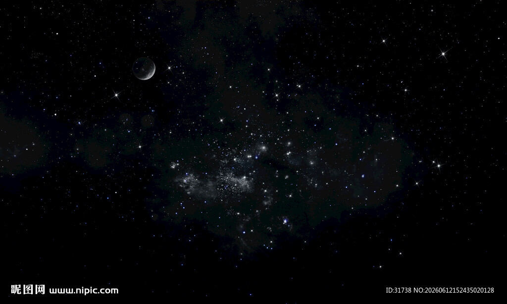 黑色星空背景