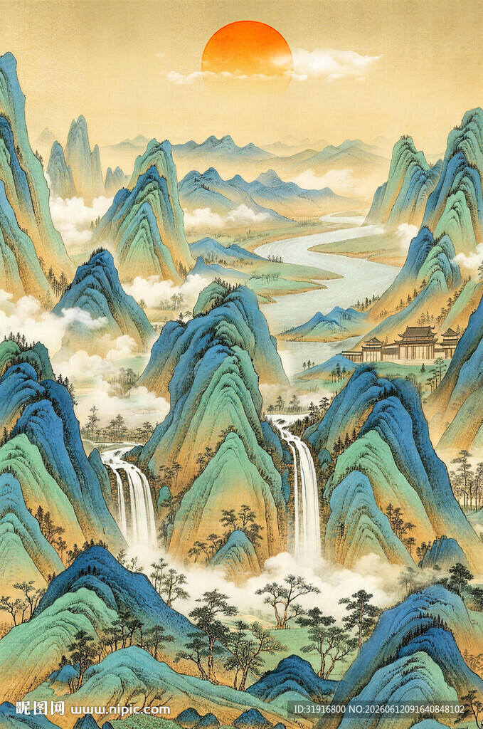 千里江山图