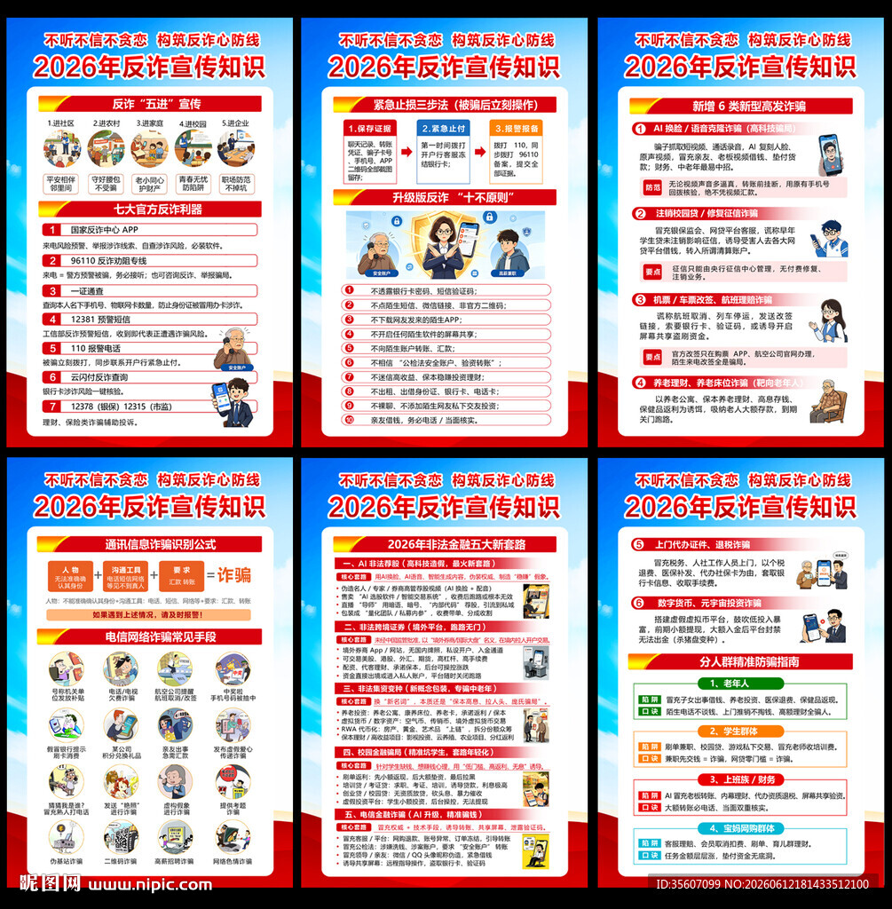 2026反诈宣传展板