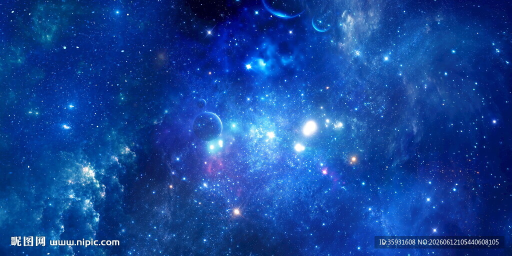 蓝色星空软膜天花灯箱
