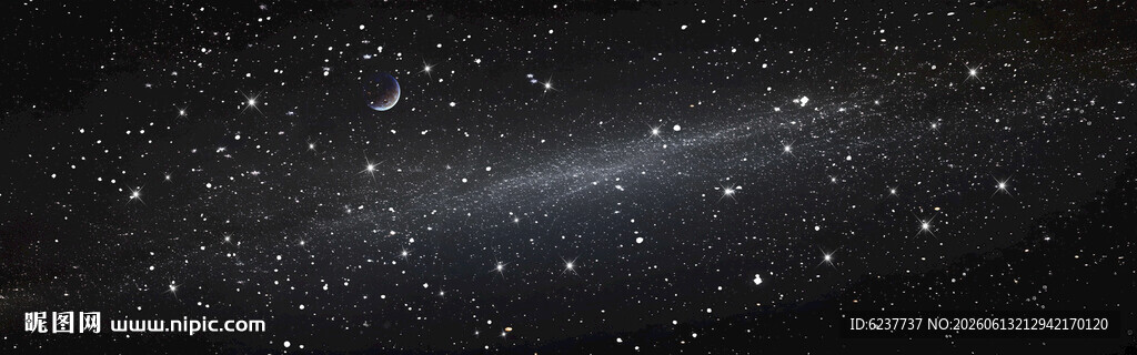 黑色星空背景墙