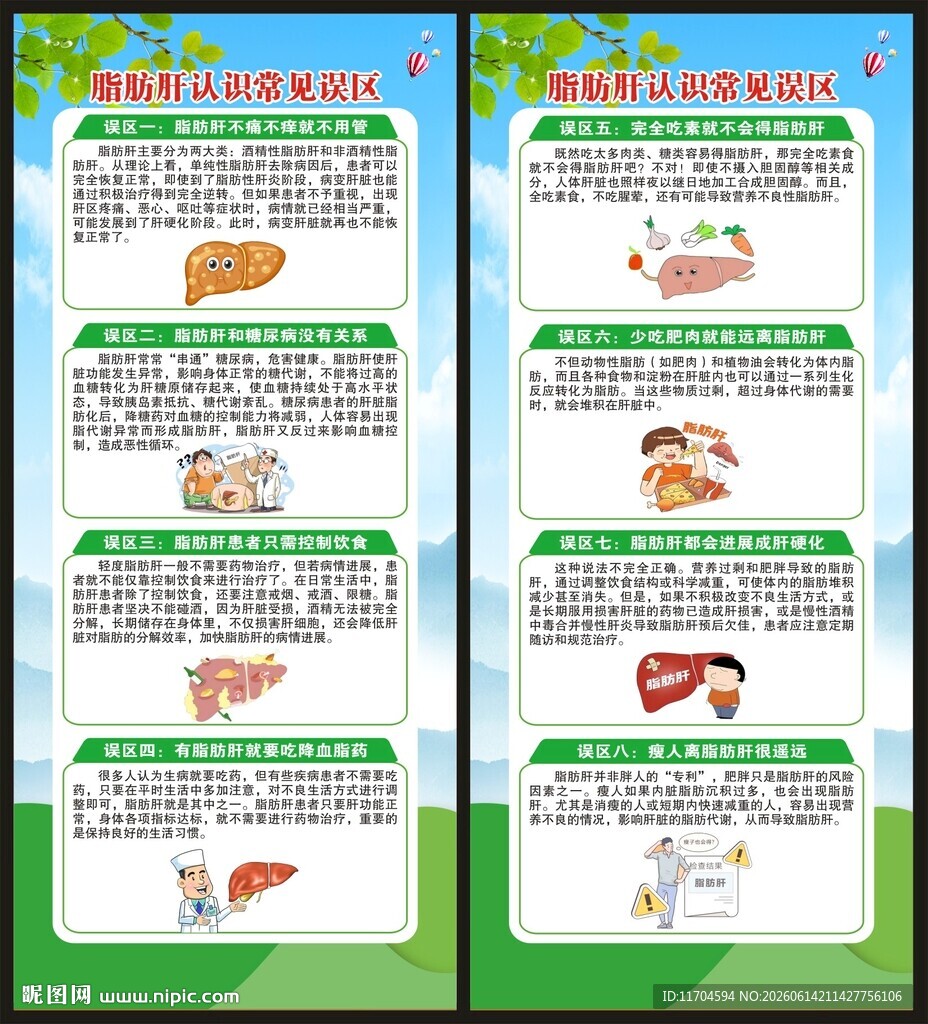 全国爱肝日展架