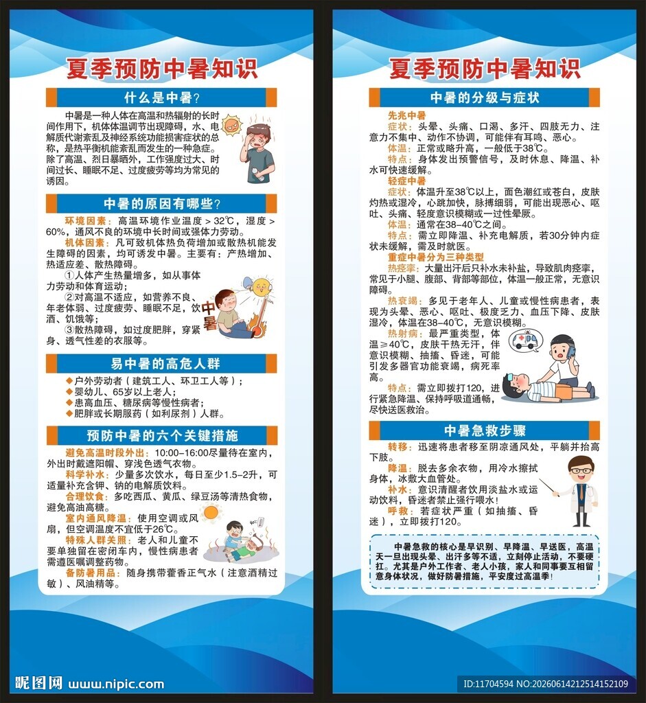 预防中署知识展架