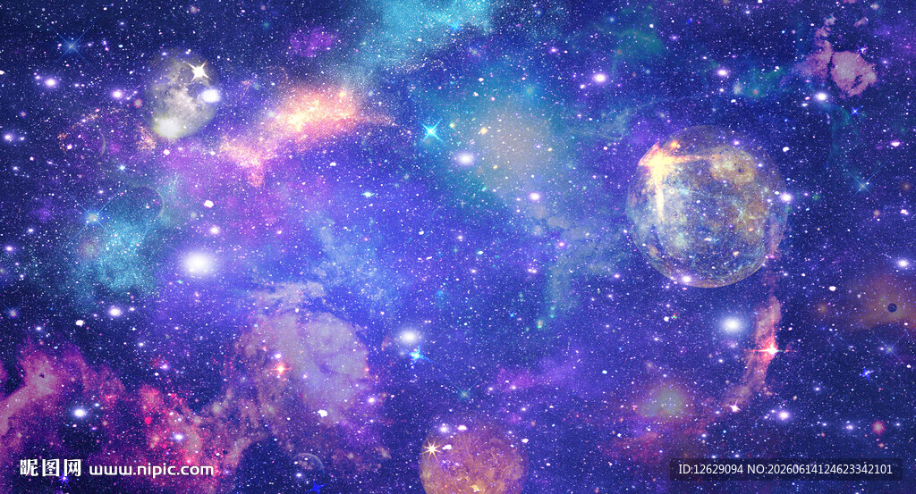 蓝色星空软膜天花吊顶