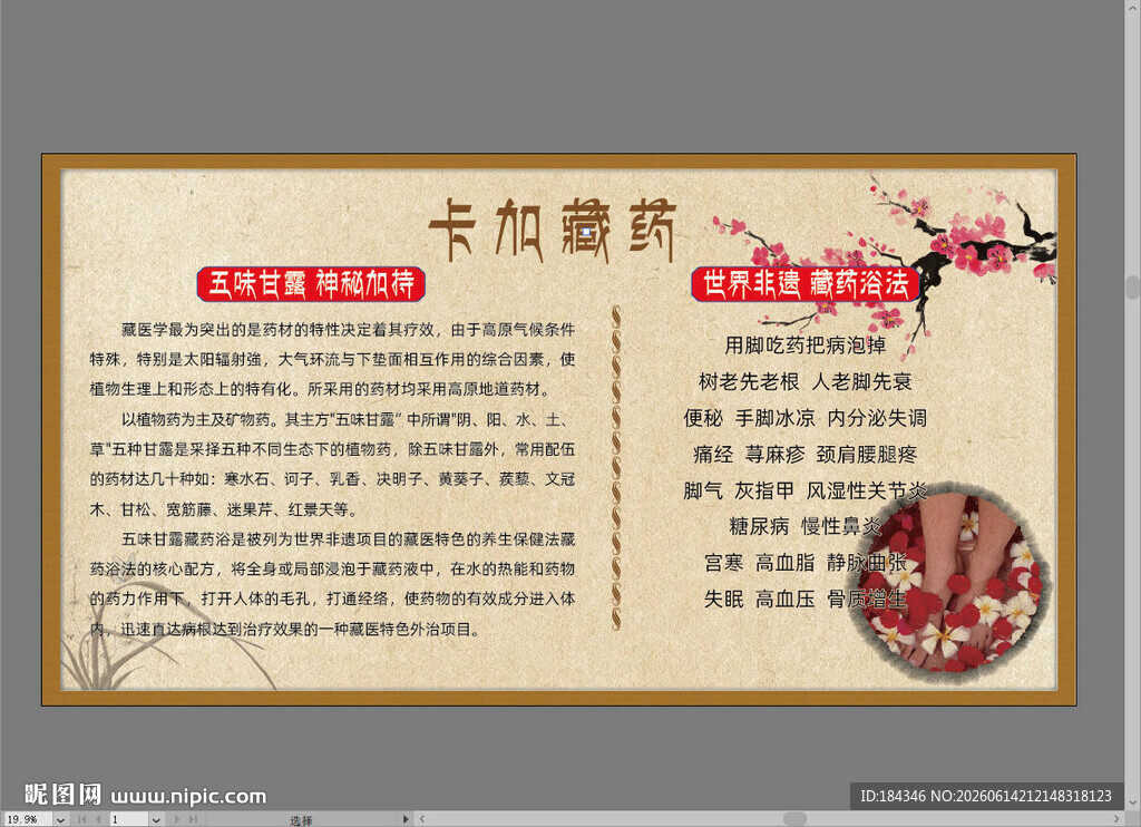 藏药海报