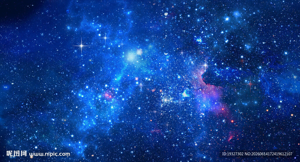 蓝色星空软膜天花吊顶