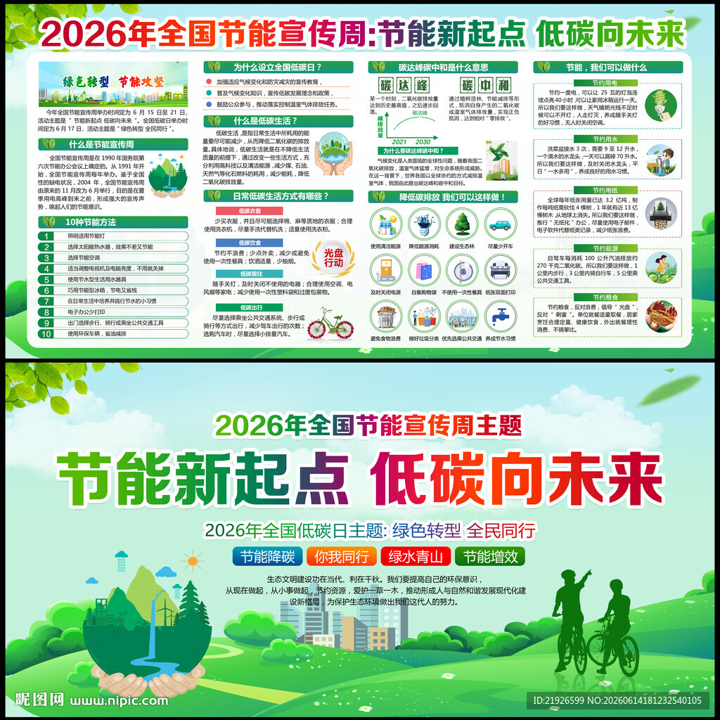 2026年全国节能宣传周