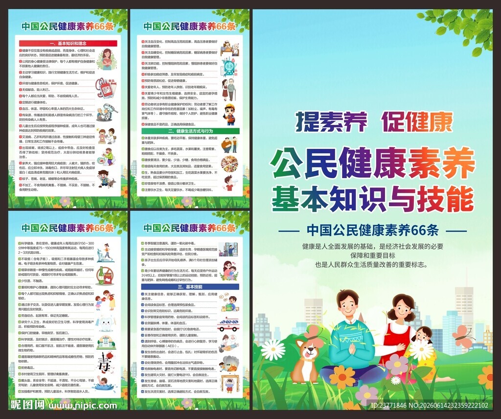 中国公民健康素养66条