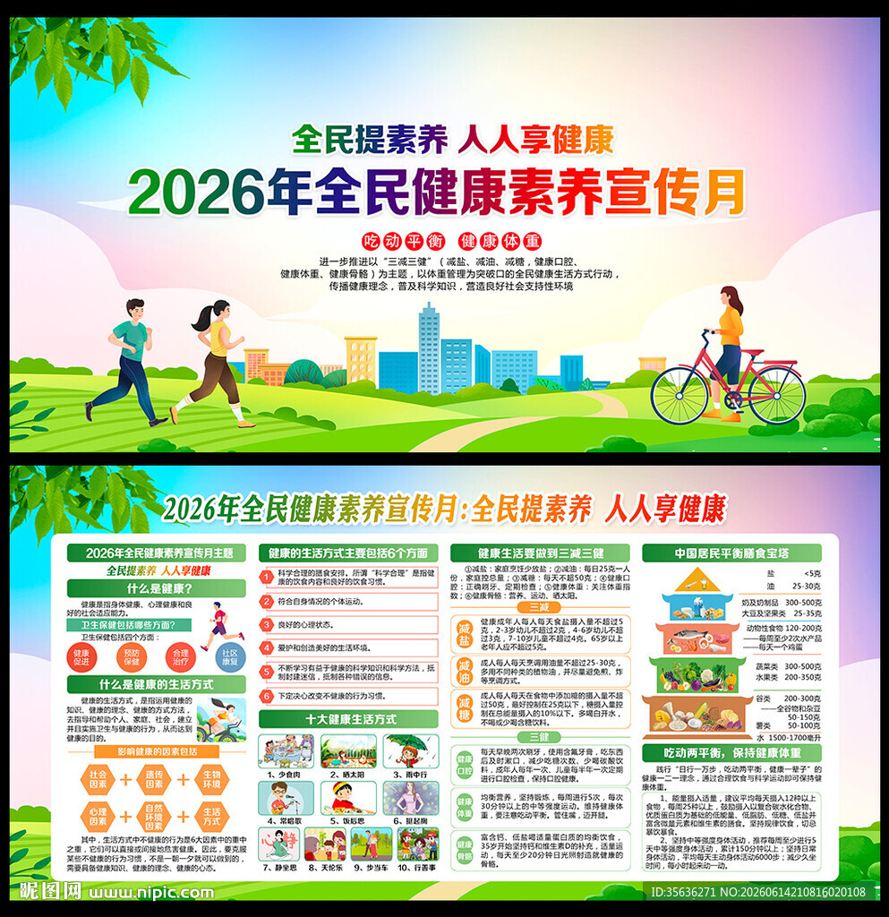 2026年全民健康素养宣传月